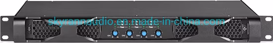 Best Qualty D418 1800W Four Channels High Power 1u Amplifier